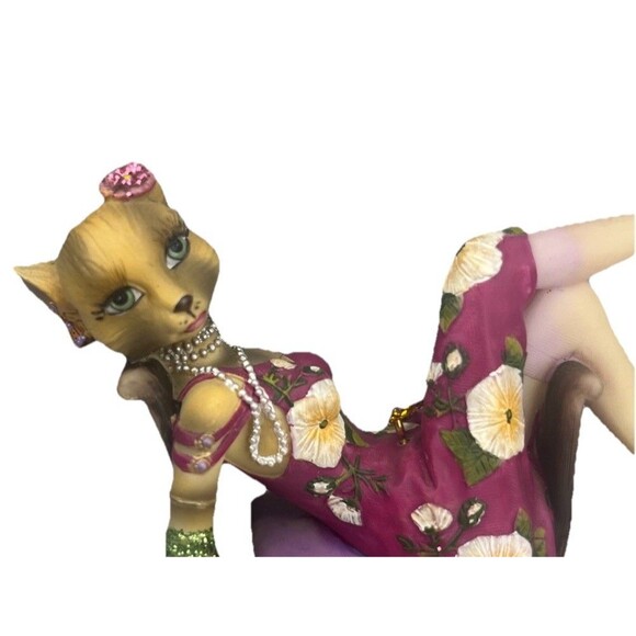 Alley Cats Margaret Le Van Sexy Katty Diva Retired Ornament 3” Figurine Collect - Picture 3 of 15